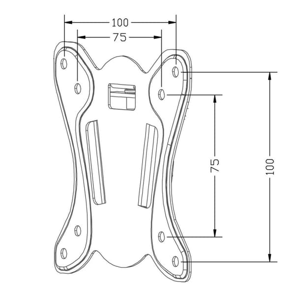 TV-holder MacLean MC-715A 27" 13" 25 kg