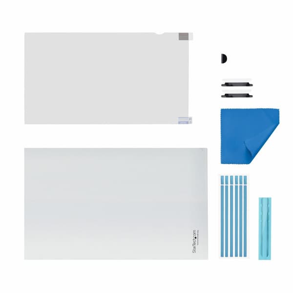 Notebookstativ Startech 156LT-PRIVACY-SCREEN Plastik Sort, Transparent