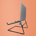 Miniatyrbild 5 av 5: Laptopstöd R-Go RGOSC020BL Stål
