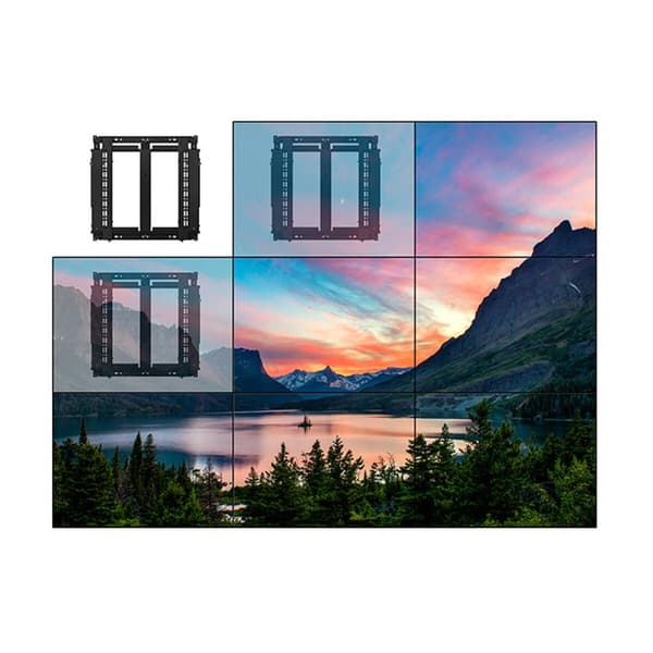 Skærm bord støtte B-Tech BT8312/B V2 70" 42"