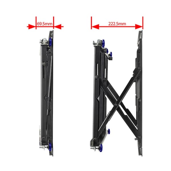Skærm bord støtte B-Tech BT8312/B V2 70" 42"