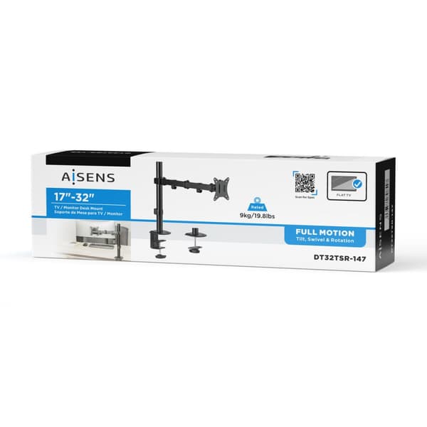 Skærm bord støtte Aisens DT32TSR-147 17" 32" 17-32"