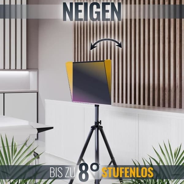 Stöd för TV-stativ 23-42 FS0822 Universell TV-möbel på ben VESA 200 x 200