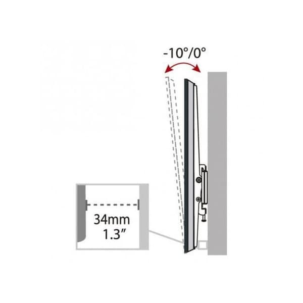 Haeger - Haeger Large Tilt TV-bänk 32' - 70'