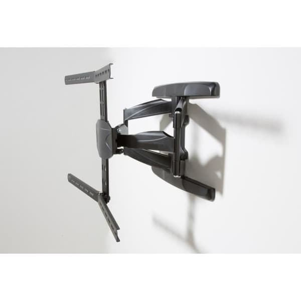 Stöd Mural TV - Alphason - ATVB661C - För böjd TV 32-65 - VESA 400x400 - Svart stål