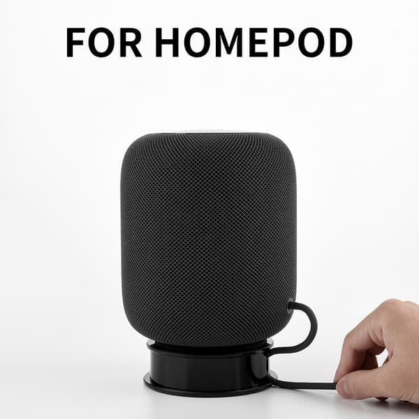 INF Apple HomePod -kaapelijärjestäjäjalusta