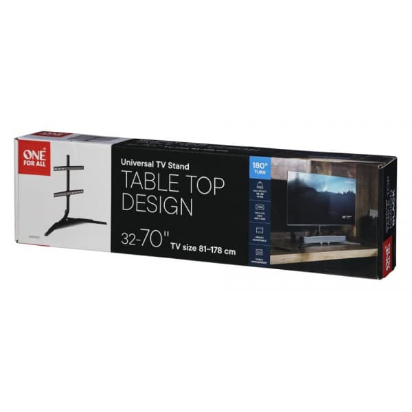 One For All WM7430 bordstativ til TV 32-70”, sort
