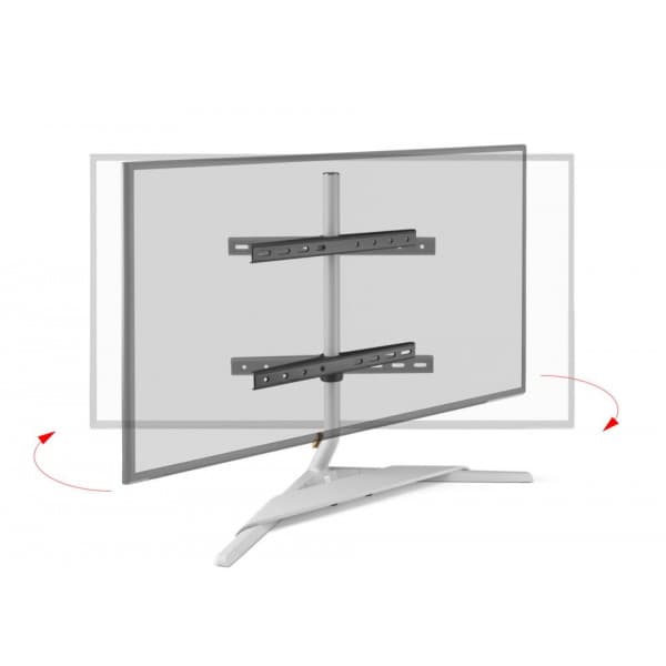 One For All WM7431 bordstativ för TV 32-70”, vit