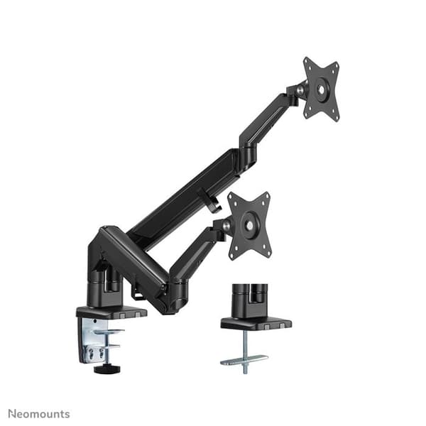Neomounts DS70-810BL2 x2 bildskärmsbordsfäste 17" (17) - 32" (32) Svart lutning + vridbar, justerbar Svart