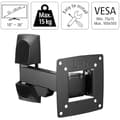 Miniatyrbild 2 av 2: TV Väggfäste - HAMA - Tiltbar och vridbar - 66 cm (26") - Max belastning 15 kg - Svart metall