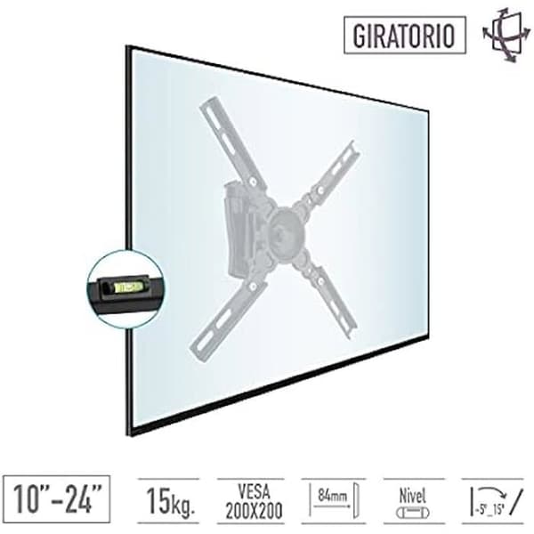 Universalstöd - TM ELECTRON - TMSLC261 - Tiltbar - 10" till 24" - Max 15 kg