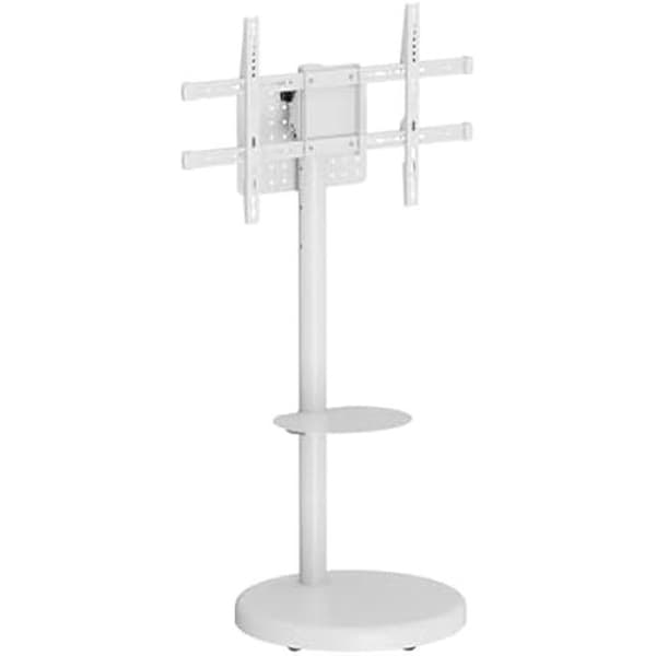 TV-bänk - EWENT - EW1550 - 2,18 m (86") - Tiltbar - På hjul - Vit Vit