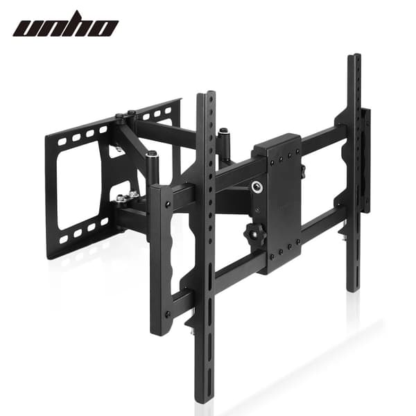 Full Motion TV-väggfäste, stöder 30-85 tum, maximal belastning 45 kg,svart