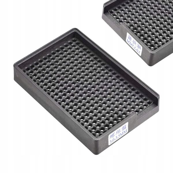 ESD antistatisk bakke til 3-3,5 mm skruer, 273 huller, organizer