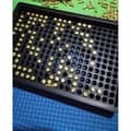 Miniatyrbillede 6 af 6: ESD antistatisk bakke til 1-1,5 mm skruer 459 huller organizer