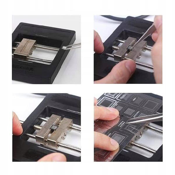 Varmluft- og printplademonteringsplatform/holder