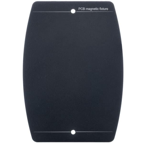 Metalmagnetisk monteringsbeslag til lodning af printkort (printkort + 6x magnet)