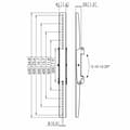 Miniatyrbillede 3 af 3: TV-holder Videowall Vogel's 7233060