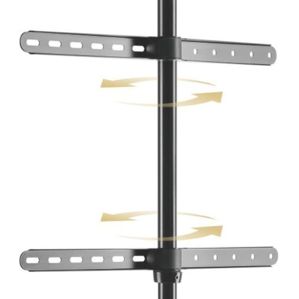 Techly ICA-TR18SAM TV-fäste 165,1 cm (65") valnöt