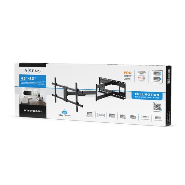 TV-holder Aisens WT80TSLE-161 43" 80" 50 kg