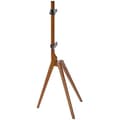 Miniatyrbild 2 av 2: TM Electron TV Support - Golvstativ - Massivt trä - 45° rotation - VESA 200x200 till 600x400