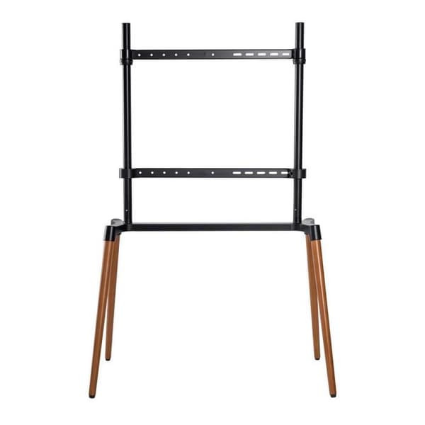 Fristående TV-bänk - NEDIS - TVSM7250BK - 60-75" - 40 kg - Skandinavisk design - Svart