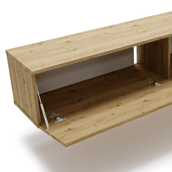 RTV-skåp Nicole 160 cm - färg Artisan Oak