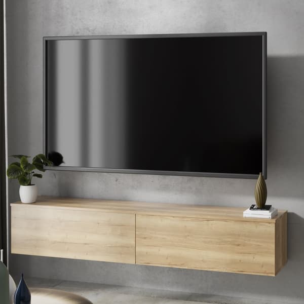 RTV-skåp Nicole 160 cm - färg Artisan Oak