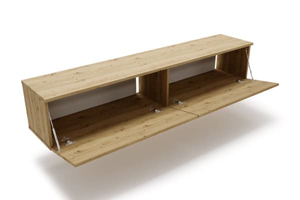 RTV-skåp Nicole 160 cm - färg Artisan Oak