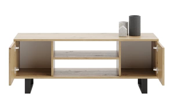 Focus RTV kaappi 135 cm - parvi Tammi artisan