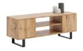 Miniatyrbild 7 av 10: RTV-skåp 155 cm loft svart - vit