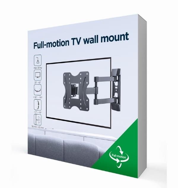 TV sæt ACC vægbeslag 23-42"/wm-42st-02, Gembird