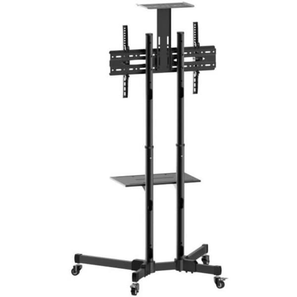TECHly ICA-TR16T TV-vagn - Svart - För skärmar från 37 till 70 tum - Max. 50 kg
