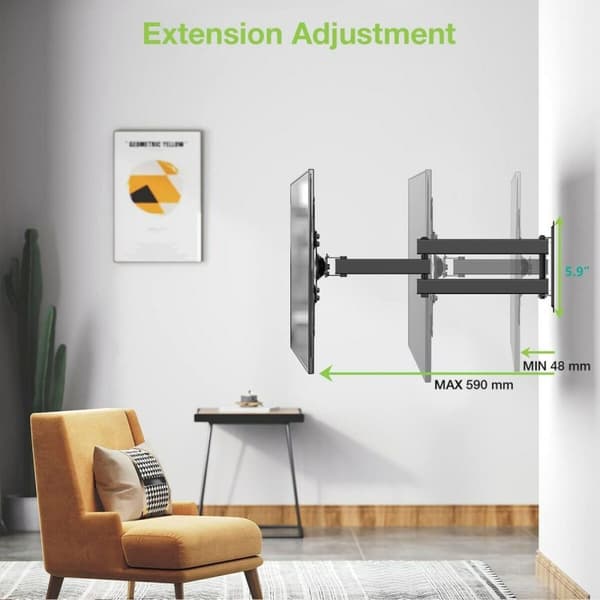Seinäteline Techly ICA-PLB 136M 55" 23"