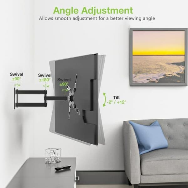 Seinäteline Techly ICA-PLB 136M 55" 23"