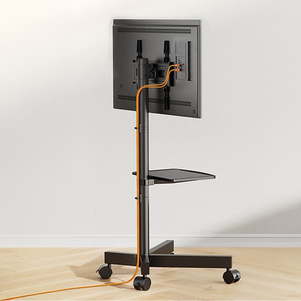Mobil gulvstander med hjul til 23-60" TV - Perlegear PGTVMC06