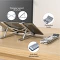 Miniatyrbillede 10 af 10: Fleksibel og justerbar støtte til bærbar computer Unitek OT155SL Aluminium