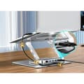 Miniatyrbillede 3 af 8: Fleksibel og justerbar støtte til bærbar computer Unitek D1109B01 Aluminium