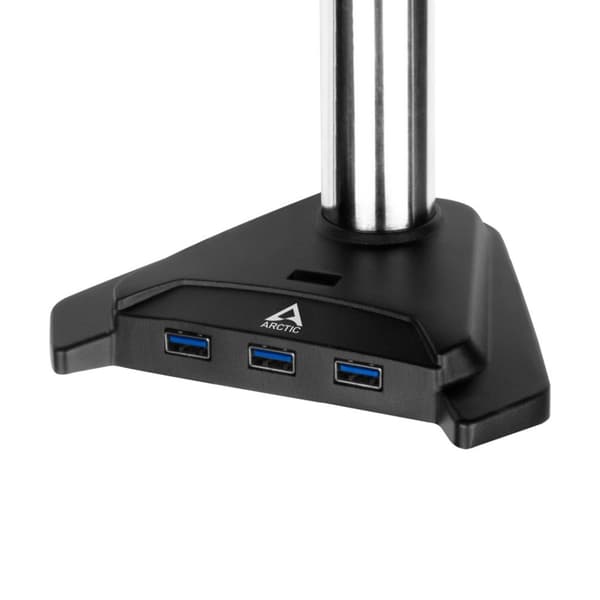 ARCTIC Z2 Pro (3. sukupolvi) - kahden näytön varsi USB 3.0 -keskittimellä