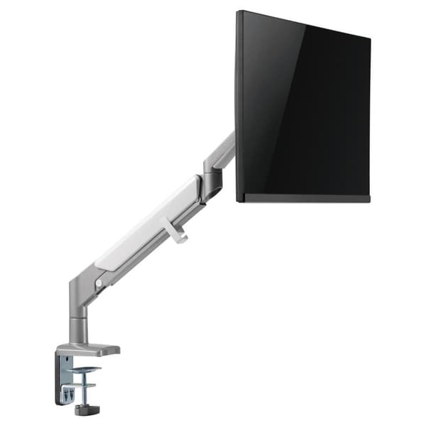 Ergo Office grå skrivebordsskærmbeslag, med fjeder, 17"-32", 9 kg, ER-405G