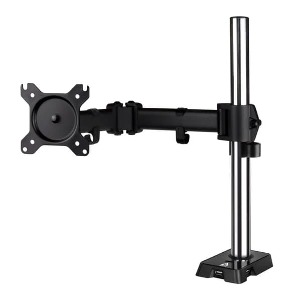 Arctic Monitor Mount Z1 (Gen 3) med USB 2.0 hub - sort mat