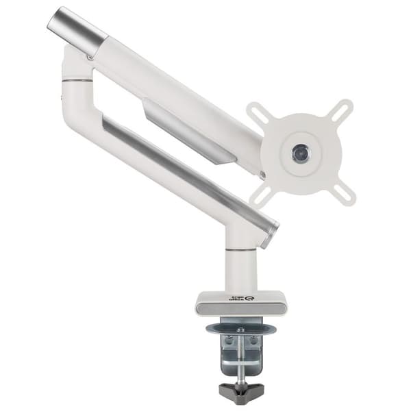 Ergo Office skærmbeslag, premium med gasfjeder, dobbelt arm, 17"-32" 9 kg, hvid, ER-437