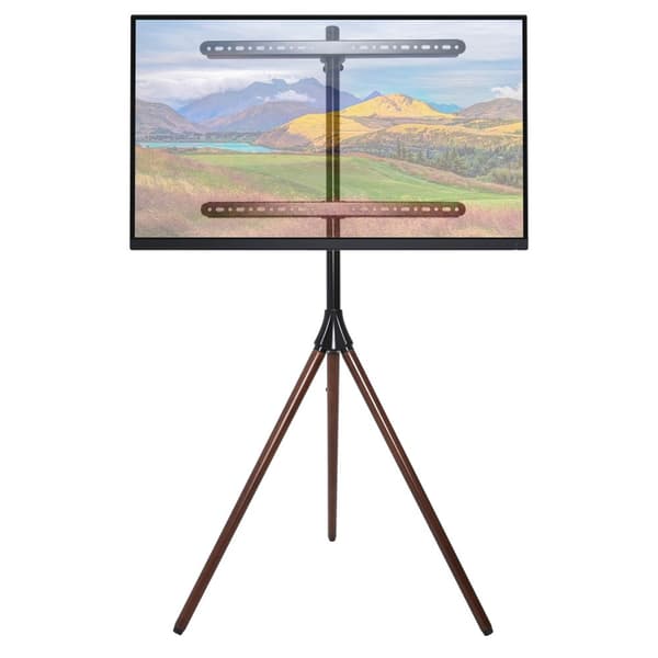 Techly ICA-TR50 TV-beslag 165,1 cm (65") Valnød
