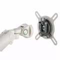 Miniatyrbillede 3 af 4: Bordbeslag til LED/LCD-skærm 17-32" ART L-19GD gasassistance 2-9 kg 2x USB 3.0 Hvid