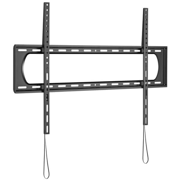 TV-vægbeslag 60-120" LED/LCD 120 kg slankt 35 mm Sort