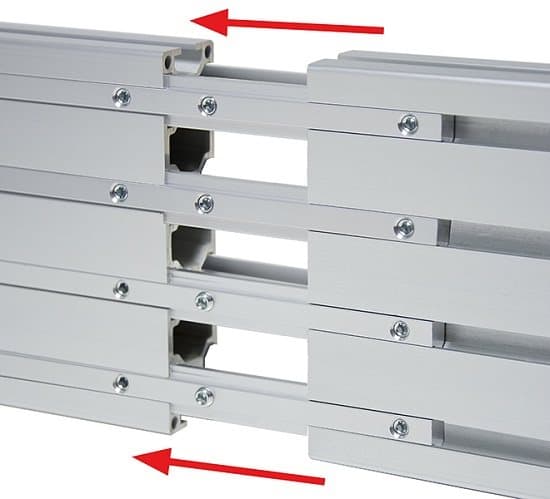 B-Tech BT8390 SYSTEM X - Aluminium bjælkeforbindelse