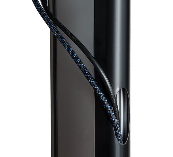 B-Tech SYSTEM X - Vertikal pelare 60 cm BT8380-060/B / vagnar, monitorstativ