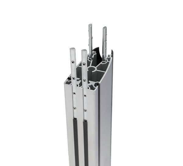 B-Tech SYSTEM X - Vertikal pelare 60 cm BT8380-060/B / vagnar, monitorstativ