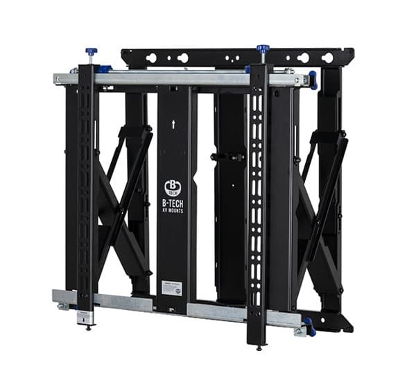 B-tech BT8312/B V2 Ultra Slim, ulosvedettävä kahva pehmeällä huoltojatkeella musta