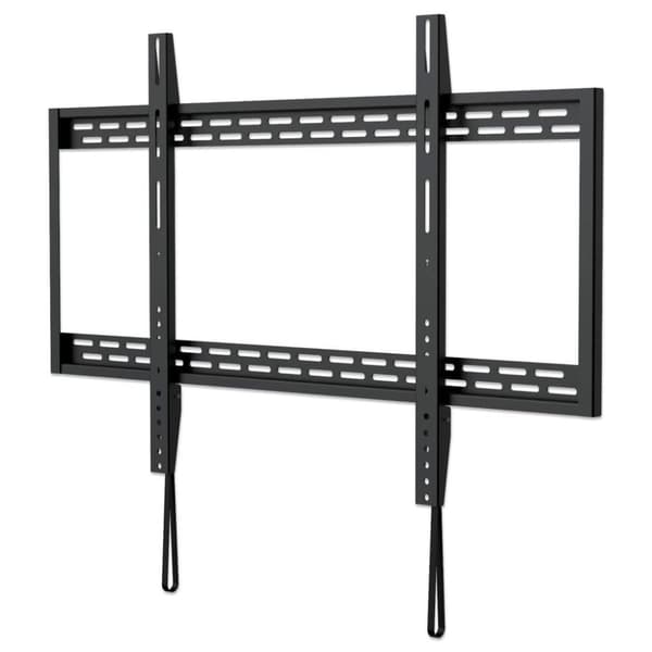 Manhattan TV- och skärmfäste, väggfäste, fast, 1 skärm, skärmstorlekar: 60-100", svart, VESA 200x200 till 900x600 mm, max 100 kg, LFD, livstidsgaranti Svart